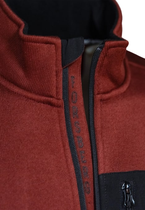 Strickjacke mit Brusttasche