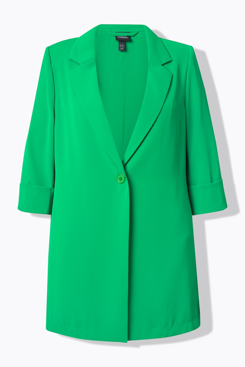 Stora storlekar Kavaj, Dam, grön, storlek: 42/44, Polyester, Ulla Popken