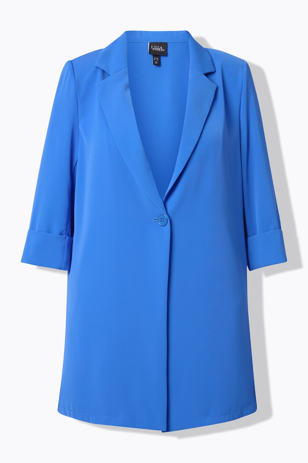 Stora storlekar Kavaj, Dam, blå, storlek: 46/48, Polyester, Ulla Popken