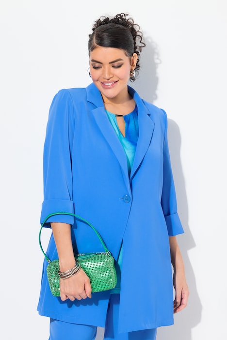 Colorful 3/4 Sleeve Blazer