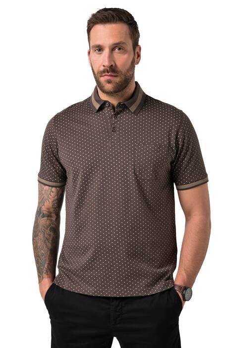 Polokošile JP1880, krátké rukávy, strukturovaný žerzej, do 8XL