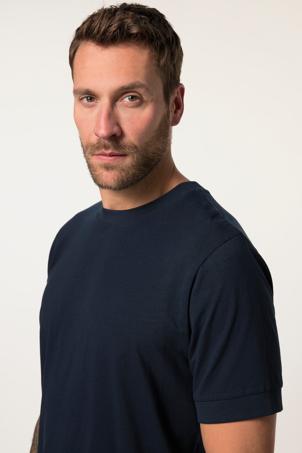 Stora storlekar T-shirt FLEXNAMIC®, Her, blå, storlek: 7XL, Bomull, JP1880