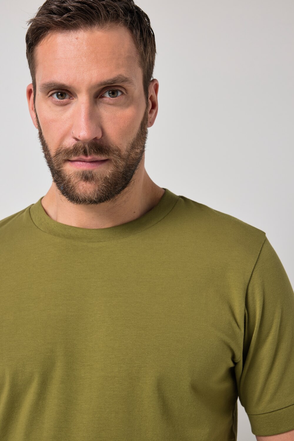 Stora storlekar T-shirt FLEXNAMIC®, Her, grön, storlek: 7XL, Bomull, JP1880