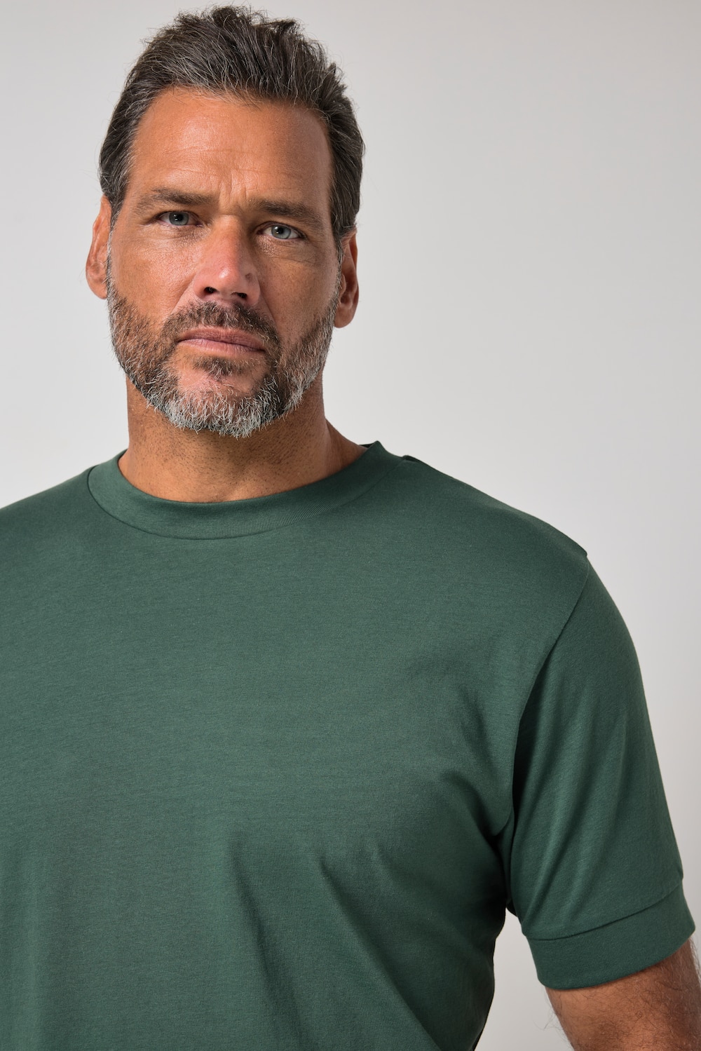 Stora storlekar T-shirt FLEXNAMIC®, Her, grön, storlek: XXL, Bomull, JP1880