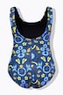 Power Paisley Cupless Swimsuit