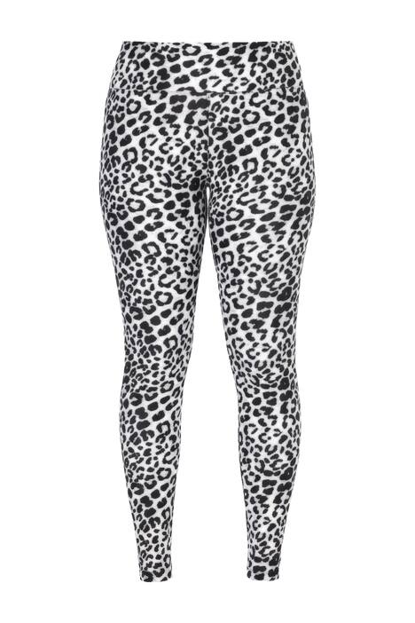 Legíny, úzký střih, leopardí potisk