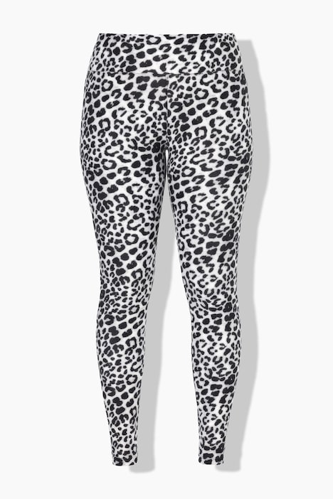 Legging, tight shape, luipaardprint