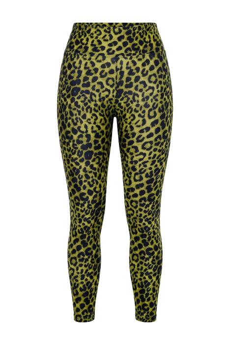 Legíny, úzký střih, leopardí potisk