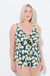 Tankini avec bonnets souples. Bretelles ajustables. Matières recyclées