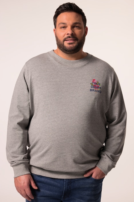 Men+ Sweatshirt, Rückenprint, bis 8 XL