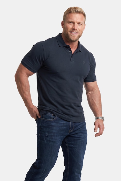 Poloshirt, Basic, Piqué, Halbarm, bis 8 XL