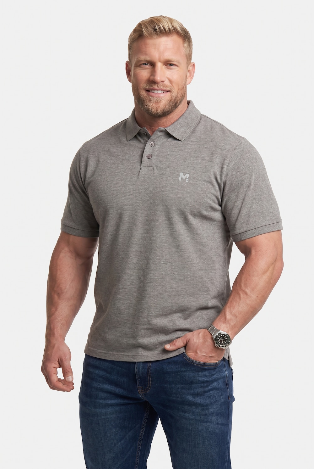 Poloshirt, Basic, Piqué, Halbarm, bis 8 XL