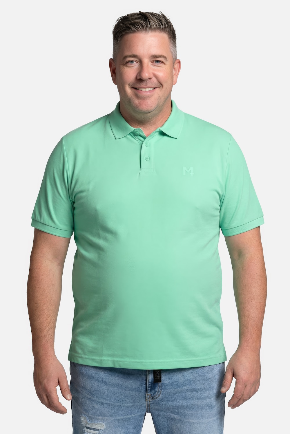Men+ Poloshirt, Basic, Piqué, Halbarm, bis 8 XL