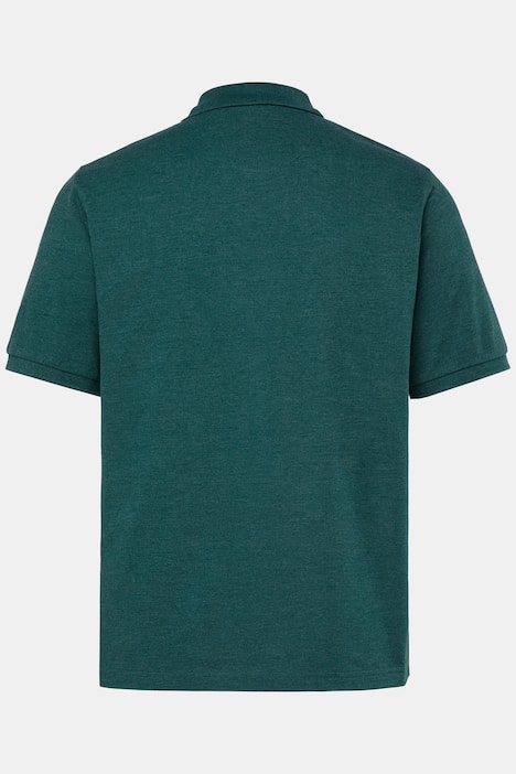 Men+ poloshirt, basic, piqué, korte mouw, tot 8XL