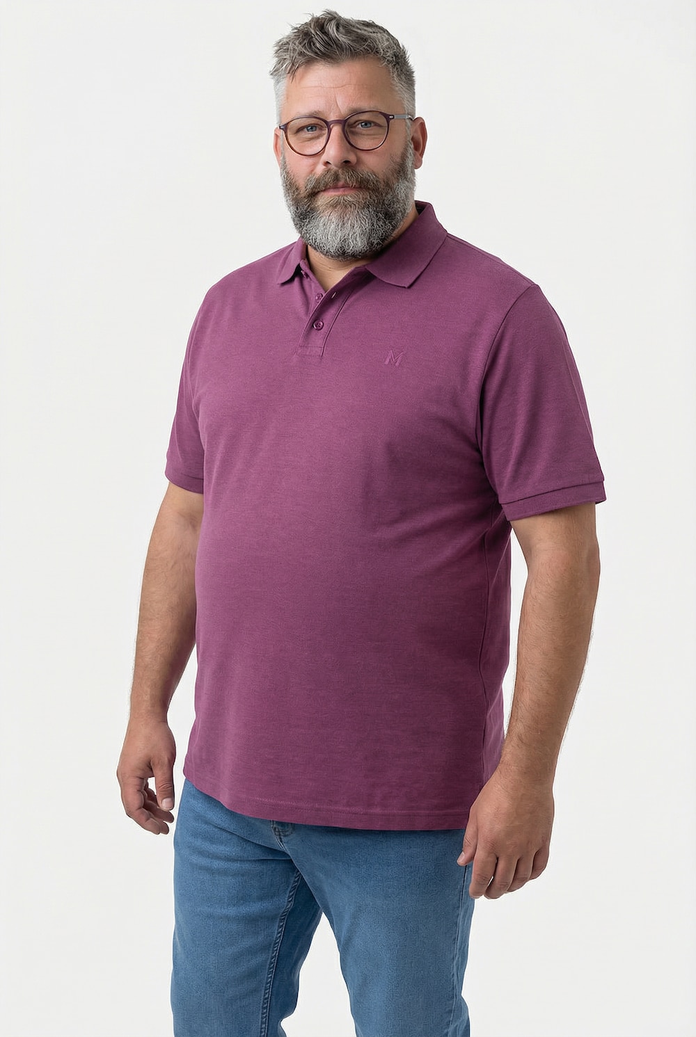 Poloshirt, Basic, Piqué, Halbarm, bis 8 XL