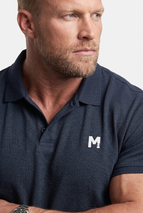 Poloshirts, 2er-Pack, Basic, Piqué, Halbarm, bis 8 XL