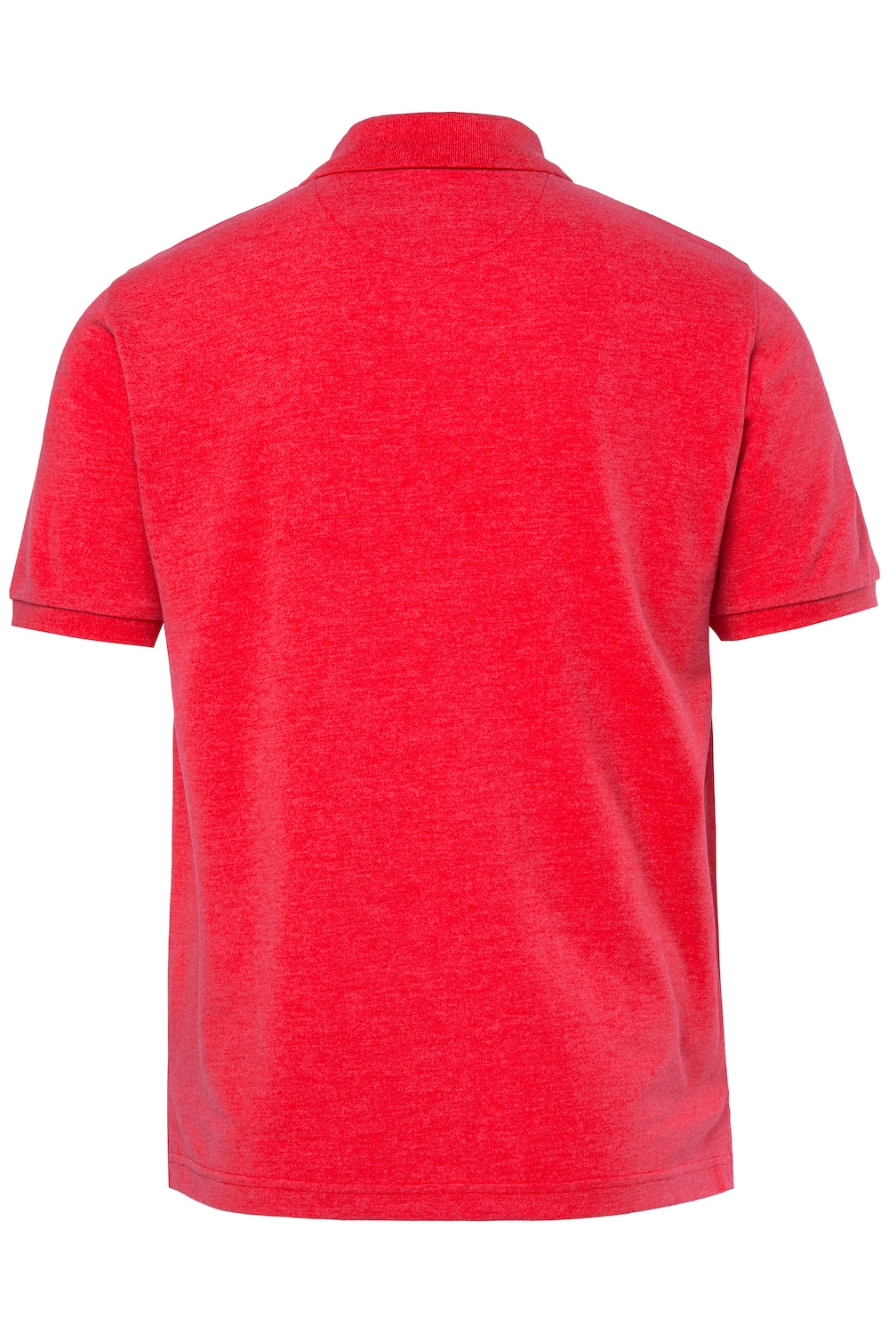Stora storlekar Pikétröja, Her, röd, storlek: 3XL, Bomull/Polyester, Men Plus