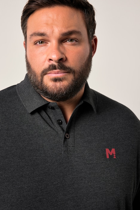 Lot de 2 polos Men+ en maille piquée, manches courtes, collection Basic - jusqu'au 8 XL