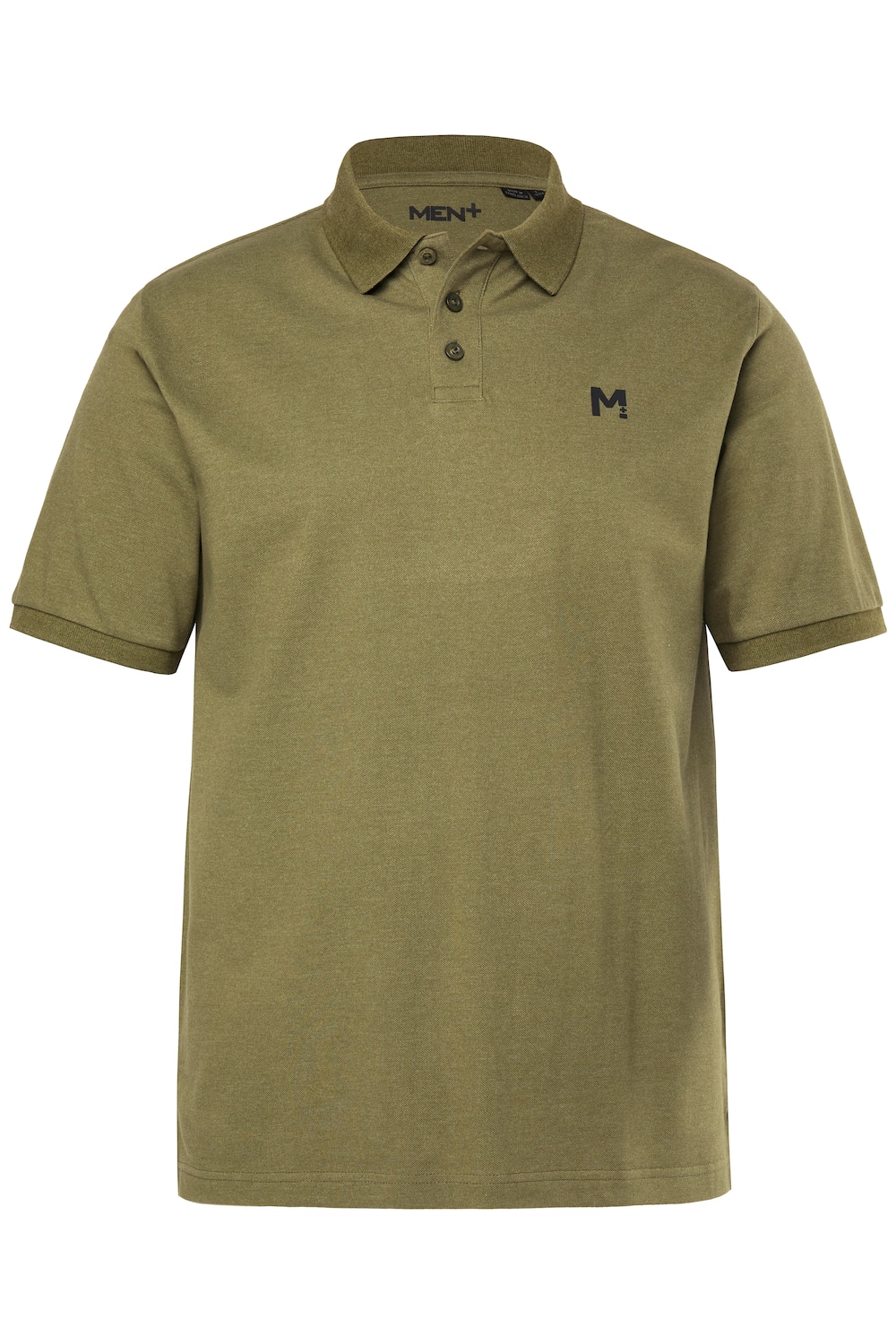 Stora storlekar Pikétröja, Her, grön, storlek: 8XL, Bomull/Polyester, Men Plus