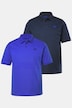 Men+-pikeepaidat, 2 kpl/pakkaus, Basic, pikeetä, lyhyet hihat, suurin koko 8XL