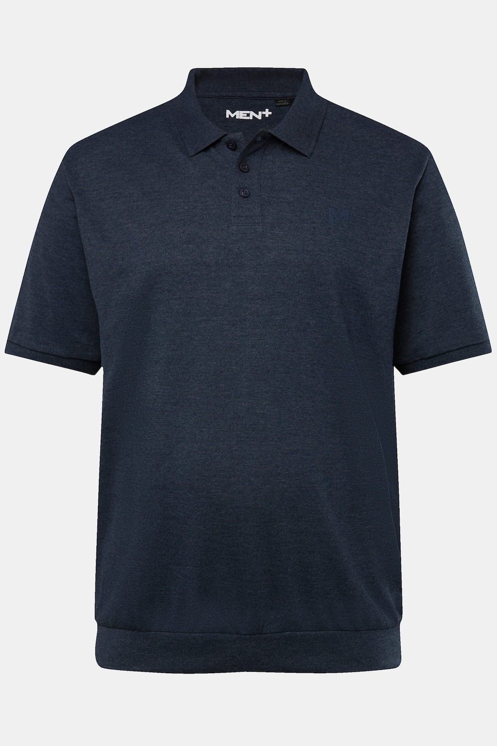 poloshirt, buikfit, basic, piquÃ©, korte mouw, XL tot 10XL