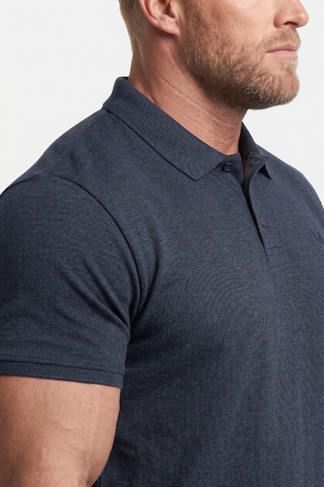 Poloshirt, Bauchfit, Basic, Piqué, Halbarm, XL bis 10 XL