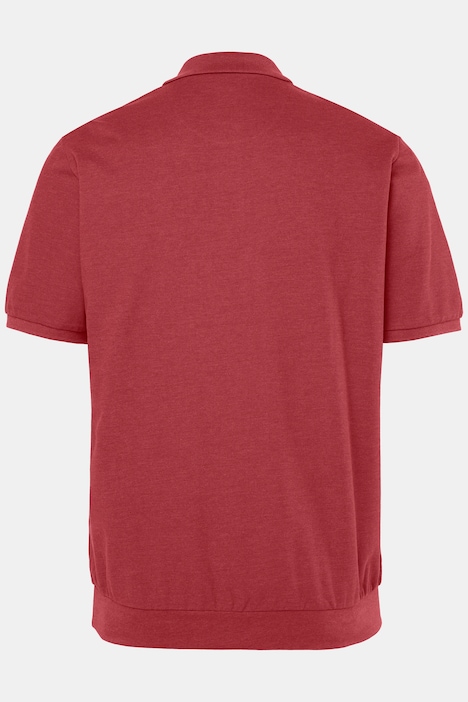 Poloshirt, Bauchfit, Basic, Piqué, Halbarm, XL bis 10 XL