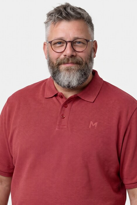 Poloshirt, Bauchfit, Basic, Piqué, Halbarm, XL bis 10 XL