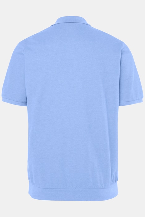 Poloshirt, Bauchfit, Basic, Piqué, Halbarm, XL bis 10 XL