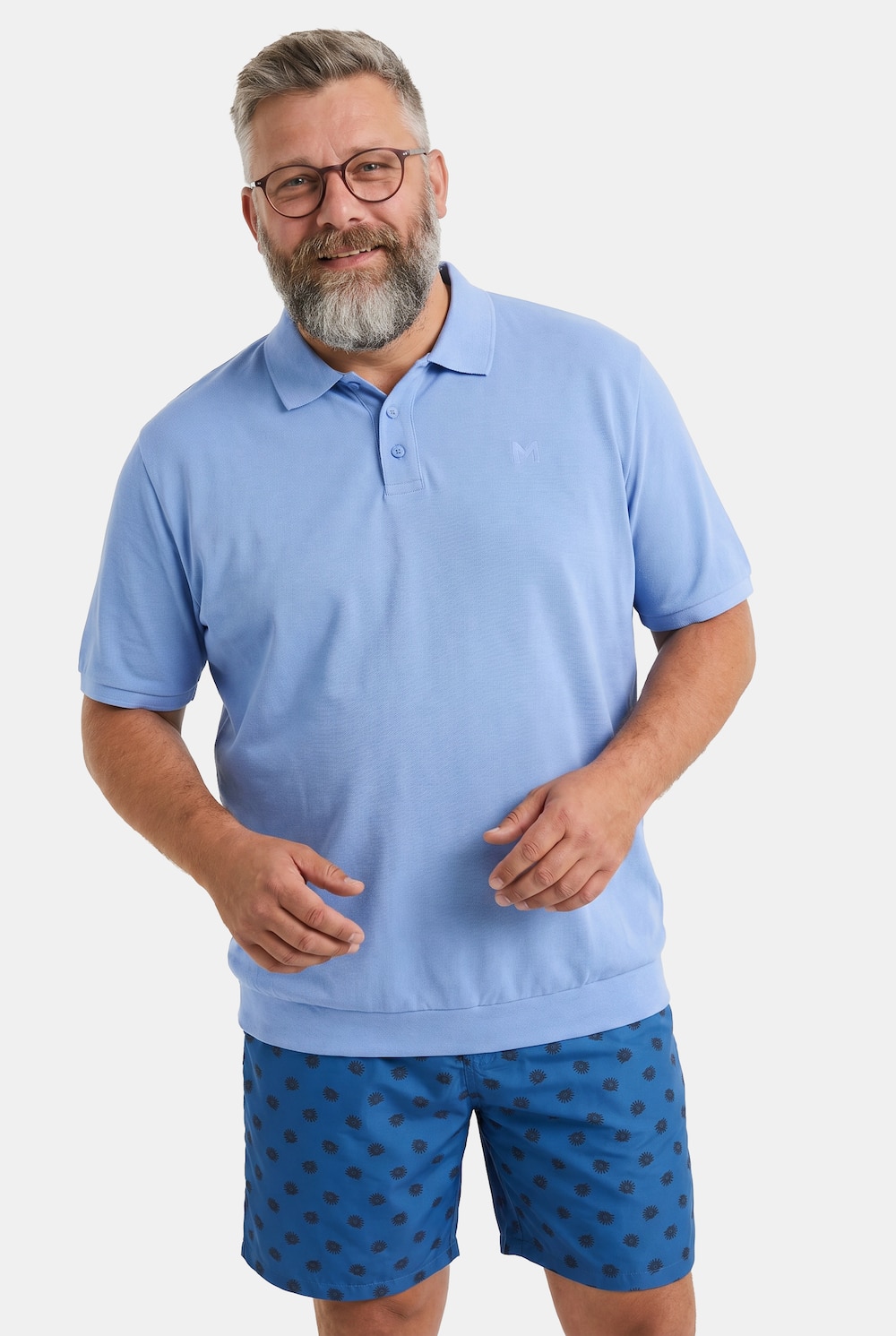 Poloshirt, Bauchfit, Basic, Piqué, Halbarm, XL bis 10 XL