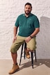 Polo en maille piquée, ventre confort et manches courtes, collection Basic - du XL au 10 XL