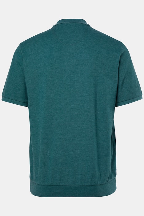 Polo Men+ en maille piquée, ventre confort et manches courtes, collection Basic - du XL au 10 XL