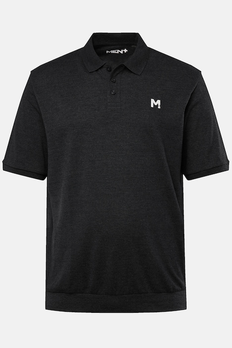 Men+ Poloshirts, 2er-Pack, Bauchfit, Basic, Piqué, Halbarm, bis 8 XL