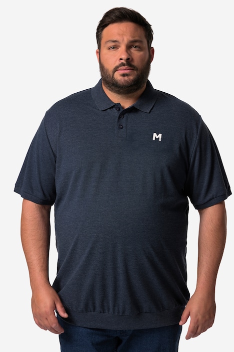 Men+ Poloshirts, 2er-Pack, Bauchfit, Basic, Piqué, Halbarm, bis 8 XL