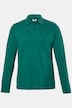 poloshirt, basic, piqué, lange mouwen, tot 8XL