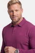 poloshirt, basic, piqué, lange mouwen, tot 8XL