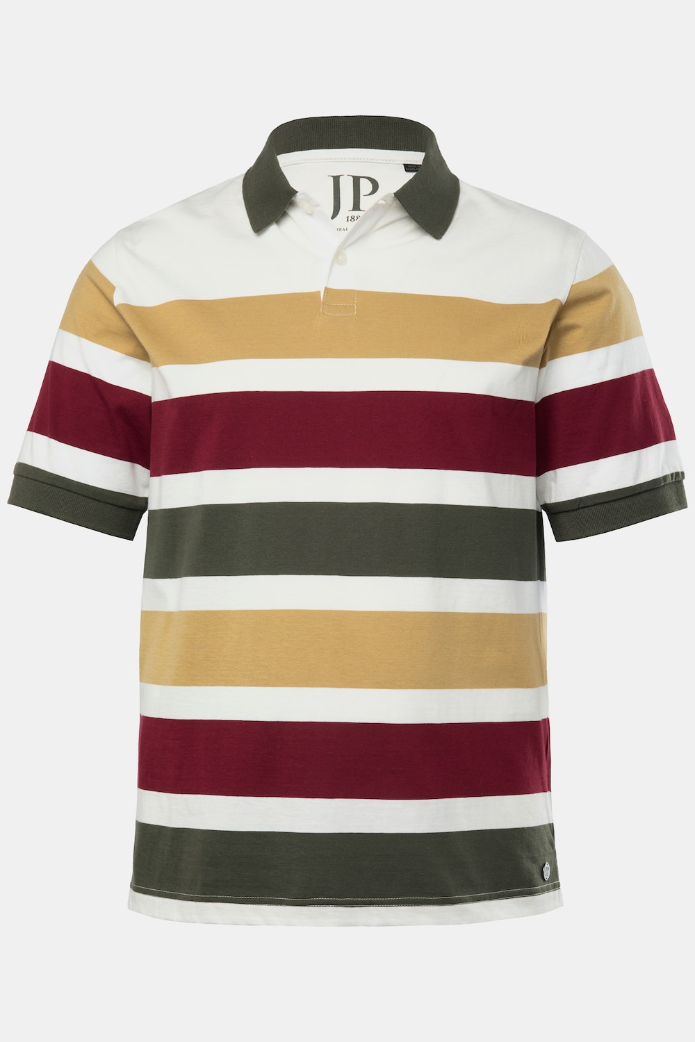 JP 1880 Poloshirt, Halbarm, Ringeljersey, bis 8 XL