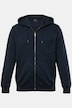 Gilet à capuche JP 1880 en molleton, style vintage - jusqu'au 8 XL