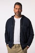 Gilet à capuche JP 1880 en molleton, style vintage - jusqu'au 8 XL