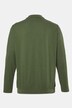 poloshirt, Buik-Fit, basic, piqué, lange mouwen, tot 8XL