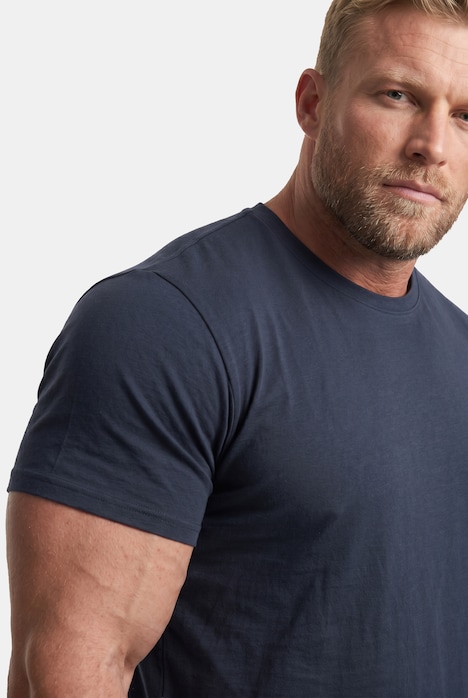 T-Shirt, Basic, Halbarm, Rundhals, bis 8 XL
