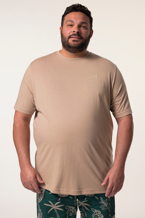 Men+ T-Shirt, Basic, Halbarm, Rundhals, bis 8 XL