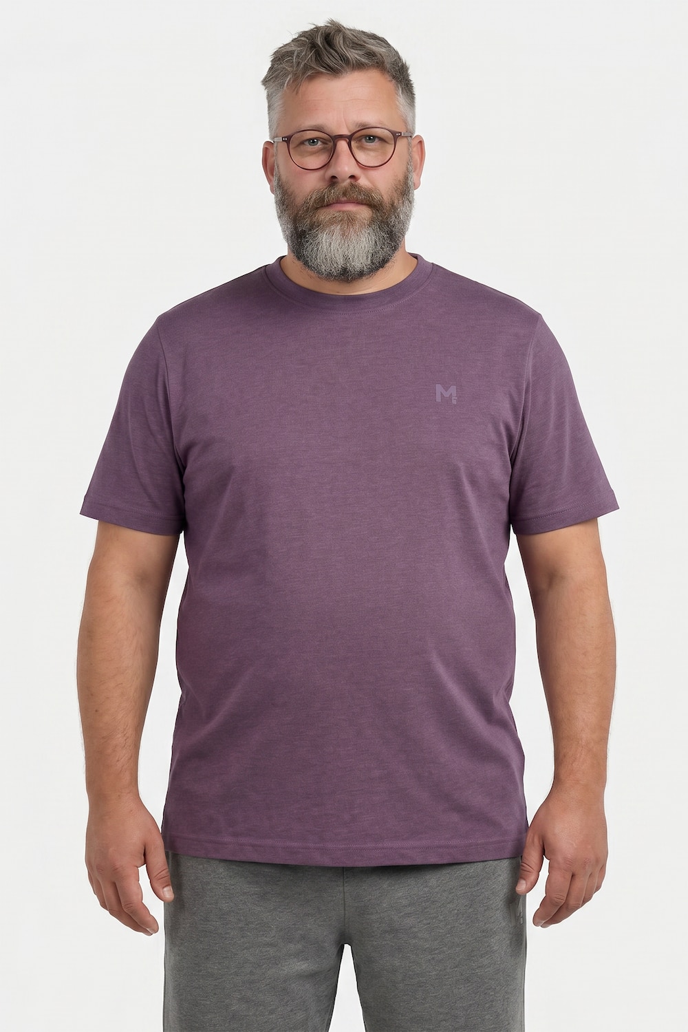 T-Shirt, Basic, Halbarm, Rundhals, bis 8 XL