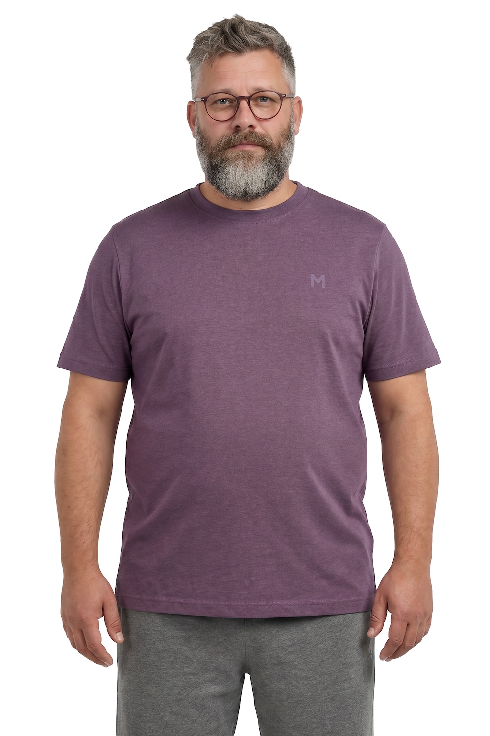 Stora storlekar T-shirt, Her, röd, storlek: 6XL, Bomull/Polyester, Men Plus