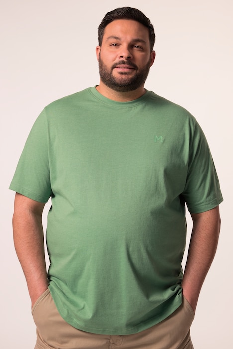 Men+ T-Shirt, Basic, Halbarm, Rundhals, bis 8 XL