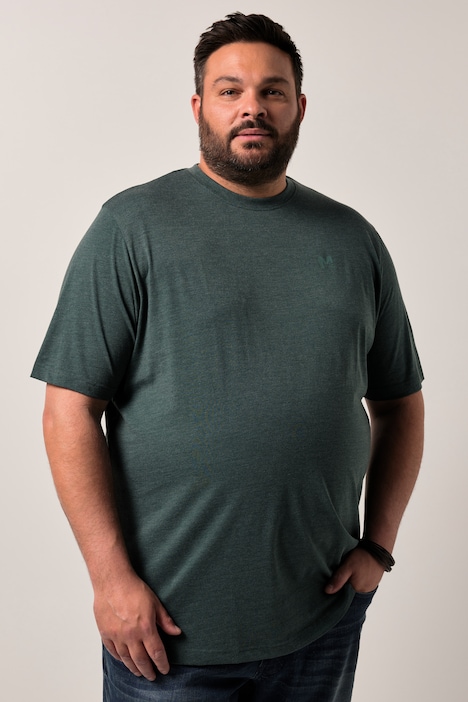 Men+ T-Shirt, Basic, Halbarm, Rundhals, bis 8 XL