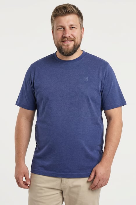 Men+ T-Shirt, Basic, Halbarm, Rundhals, bis 8 XL