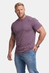 T-shirt, basic, halve mouw, V-hals, t/m 8 XL