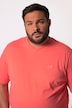 Men+ T-shirt, basic, halve mouw, V-hals, t/m 8 XL
