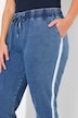 Denim Look Sweatpants